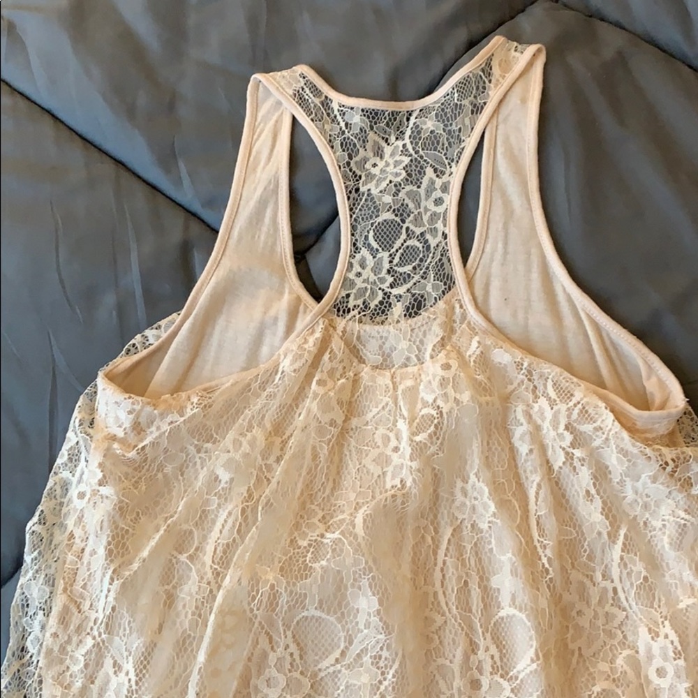 Express Racer-Back Laced Tank - Picture 8 of 8